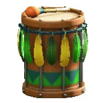 Animal Crossing New Horizons Carnival Drum
