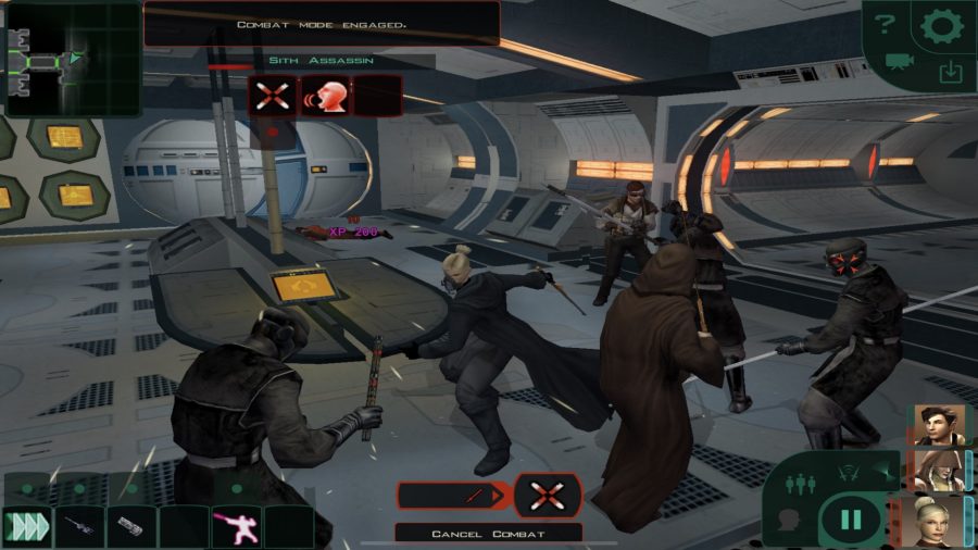 Knights of the Old Republic 2 strid