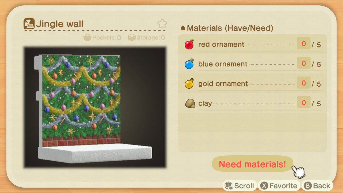 Ett Animal Crossing -recept för en Jingle Wall